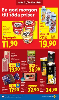Lidl erbjudanden - Förhandsvisning av reklamblad från butik Lidl aktuell från 21/09/2026 | Sida: 6