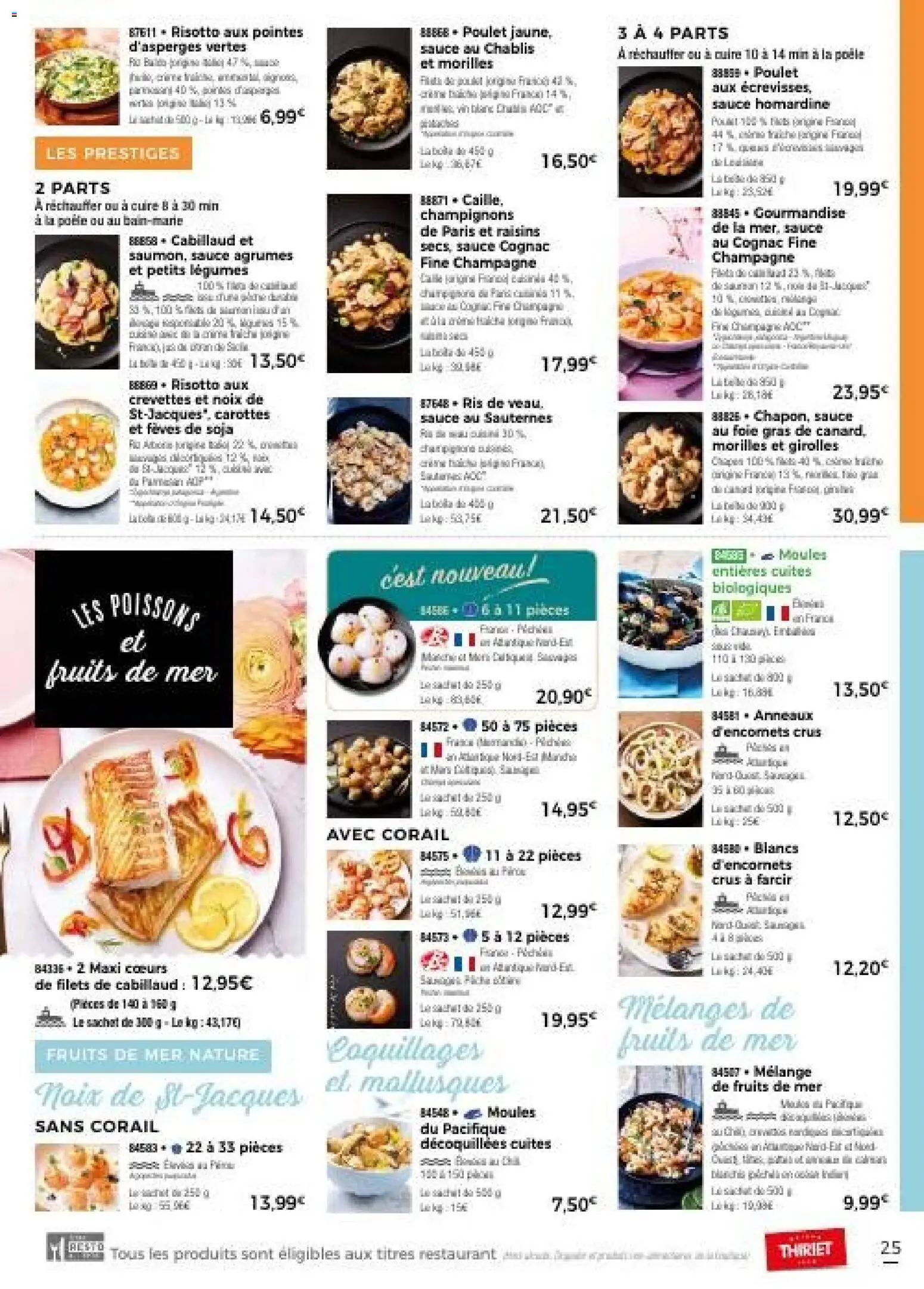 {H1} | Page: 28 | Produits: Carottes, Crevettes, Champagne, Cognac