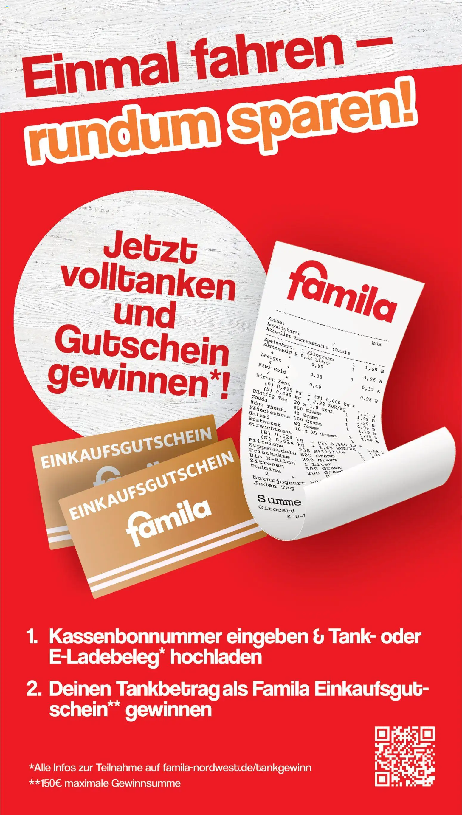 Famila Nordwest Prospekt 	 – gültig ab 18.05.2026 | Seite: 43 | Produkte: Gouda, Bratwurst, Pudding, Tee