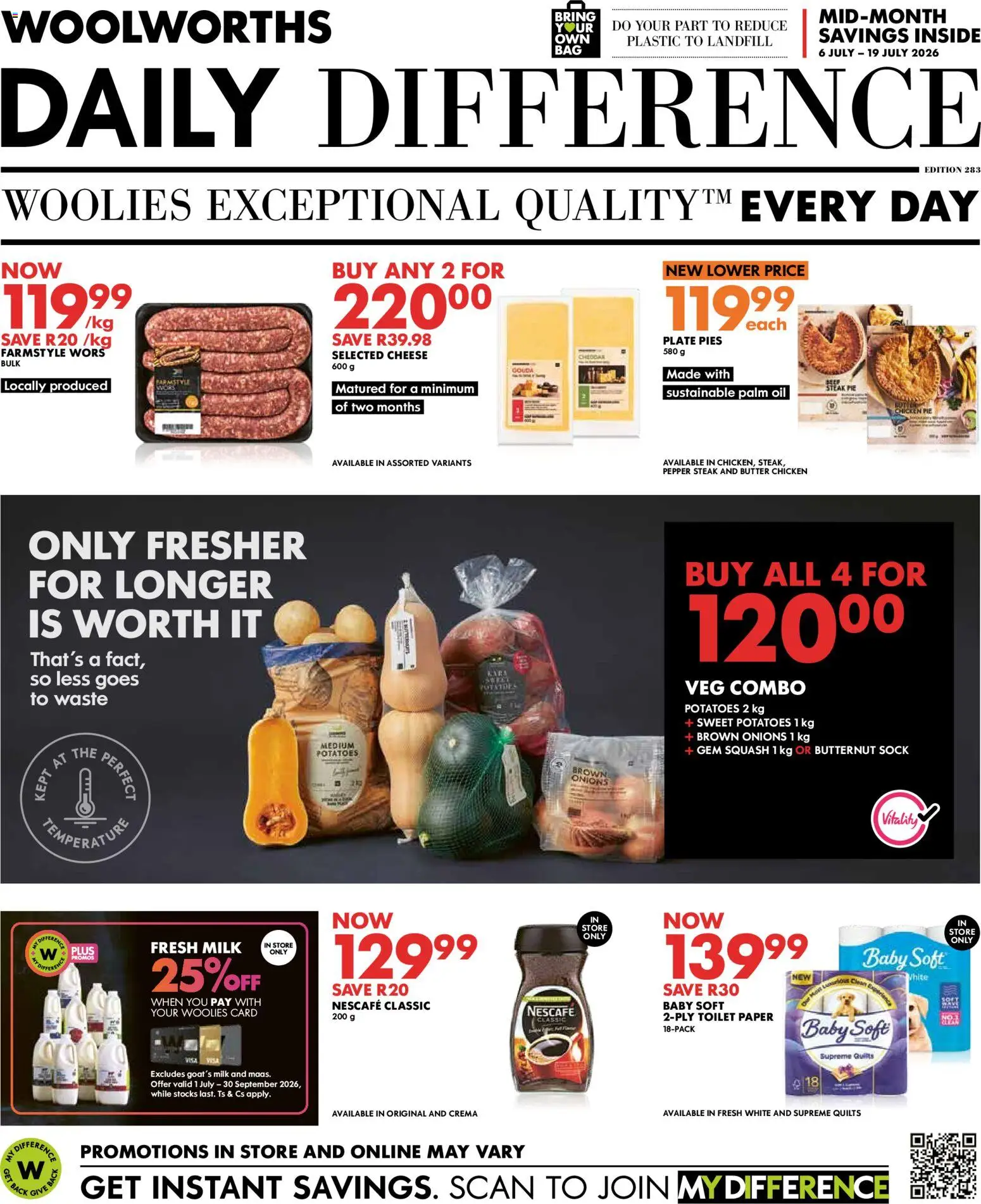 New Woolworths catalogue – valid from 06/07/2026 | Page: 1
