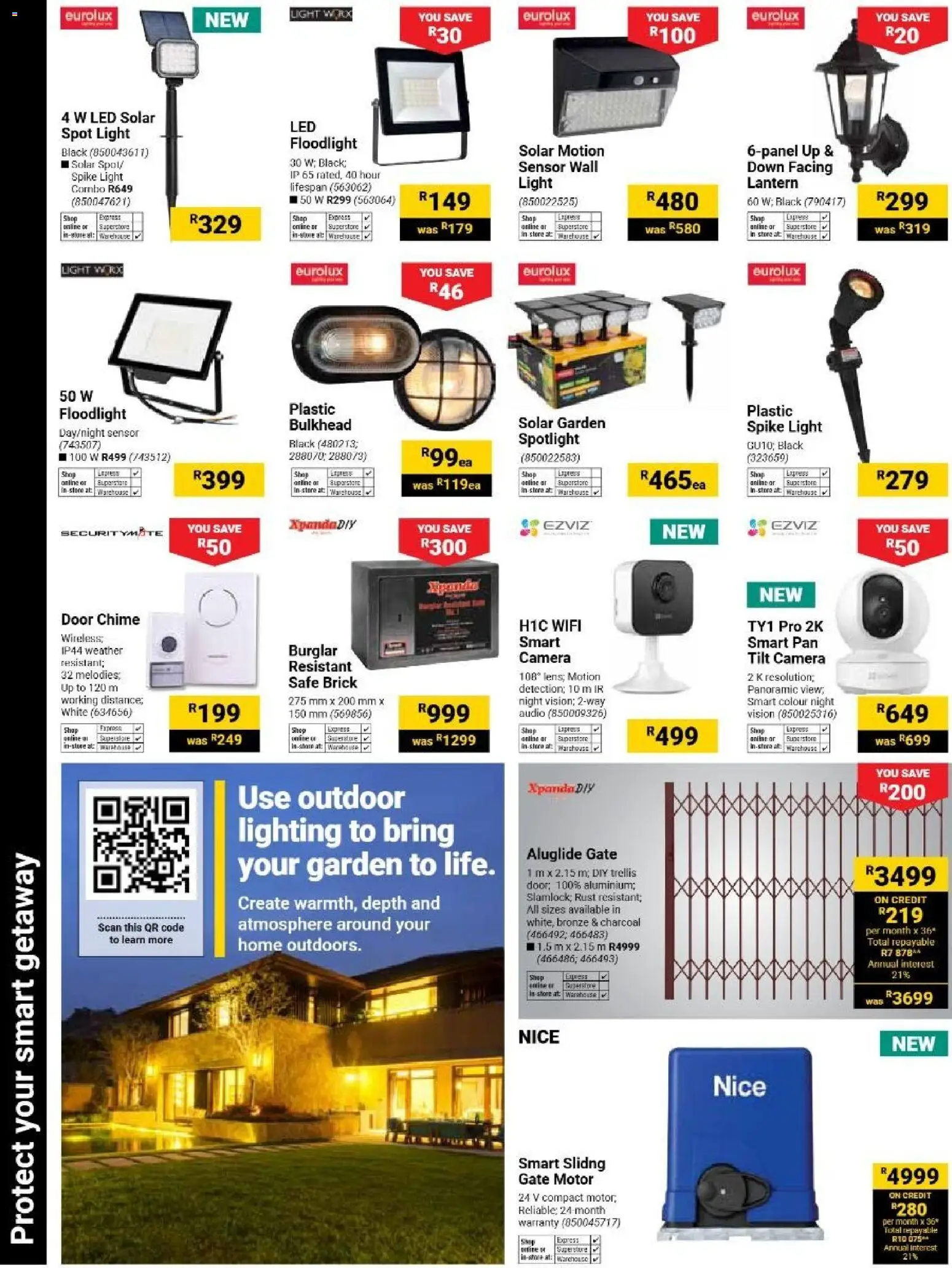 New Builders catalogue – valid from 06/10/2026 | Page: 10 | Products: Camera, Audio, Lantern, Light