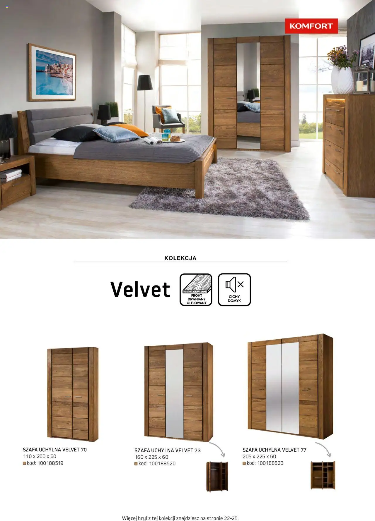 Komfort Gazetka - Katalog Meble od 01.09.2024 | Strona: 61 | Produkty: Szafa