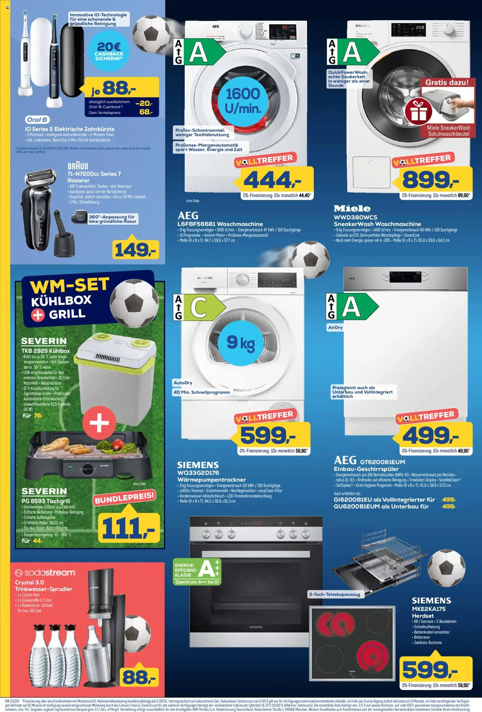 Euronics Aktueller Prospekt – gültig ab 03.06.2026 | Seite: 2 | Produkte: AEG, Rasierer, Elektrische zahnbürste, Waschmaschine