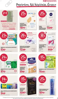 Rossmann akciós újság - amely érvényes a következő dátumtól: 2026.08.03. | Oldal: 17