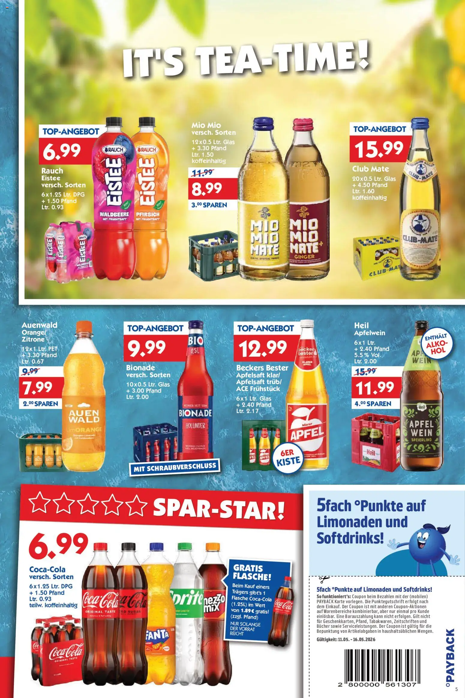 HOL’AB! Prospekt 	 – gültig ab 11.05.2026 | Seite: 5 | Produkte: Äpfel, Bionade, Apfelsaft, Fruchtsaft