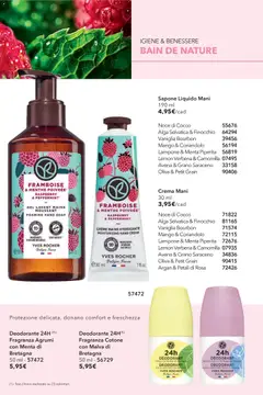 Anteprima del volantino Yves Rocher catalogo Profumo valido a partire dal 04.06.2026 | Pagina: 56 | Prodotti: Deodorante, Bourbon, Mango, Cocco