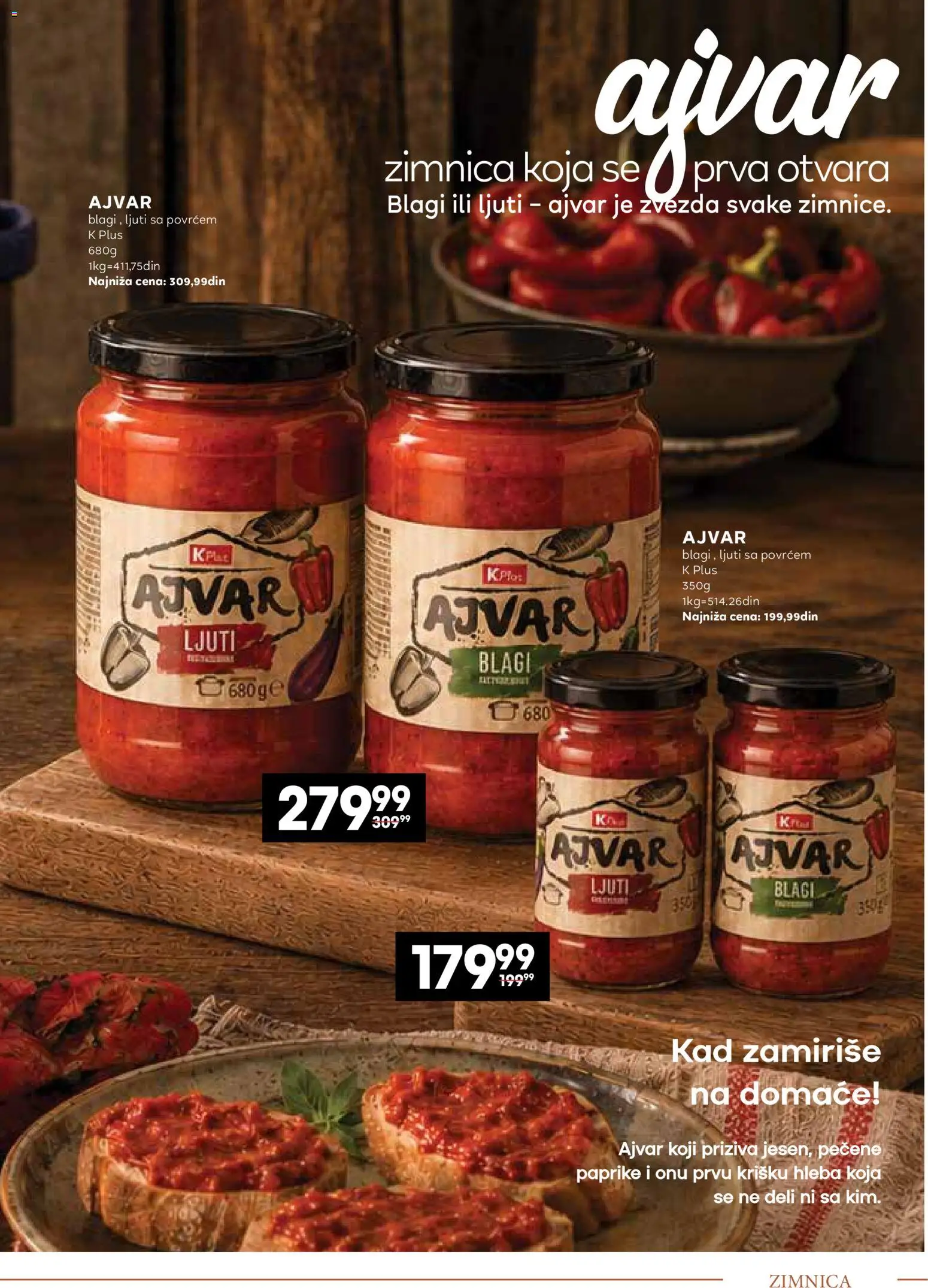 Mercator katalog - važi od 14.09.2026 | Strana: 3 | Proizvode: Ajvar