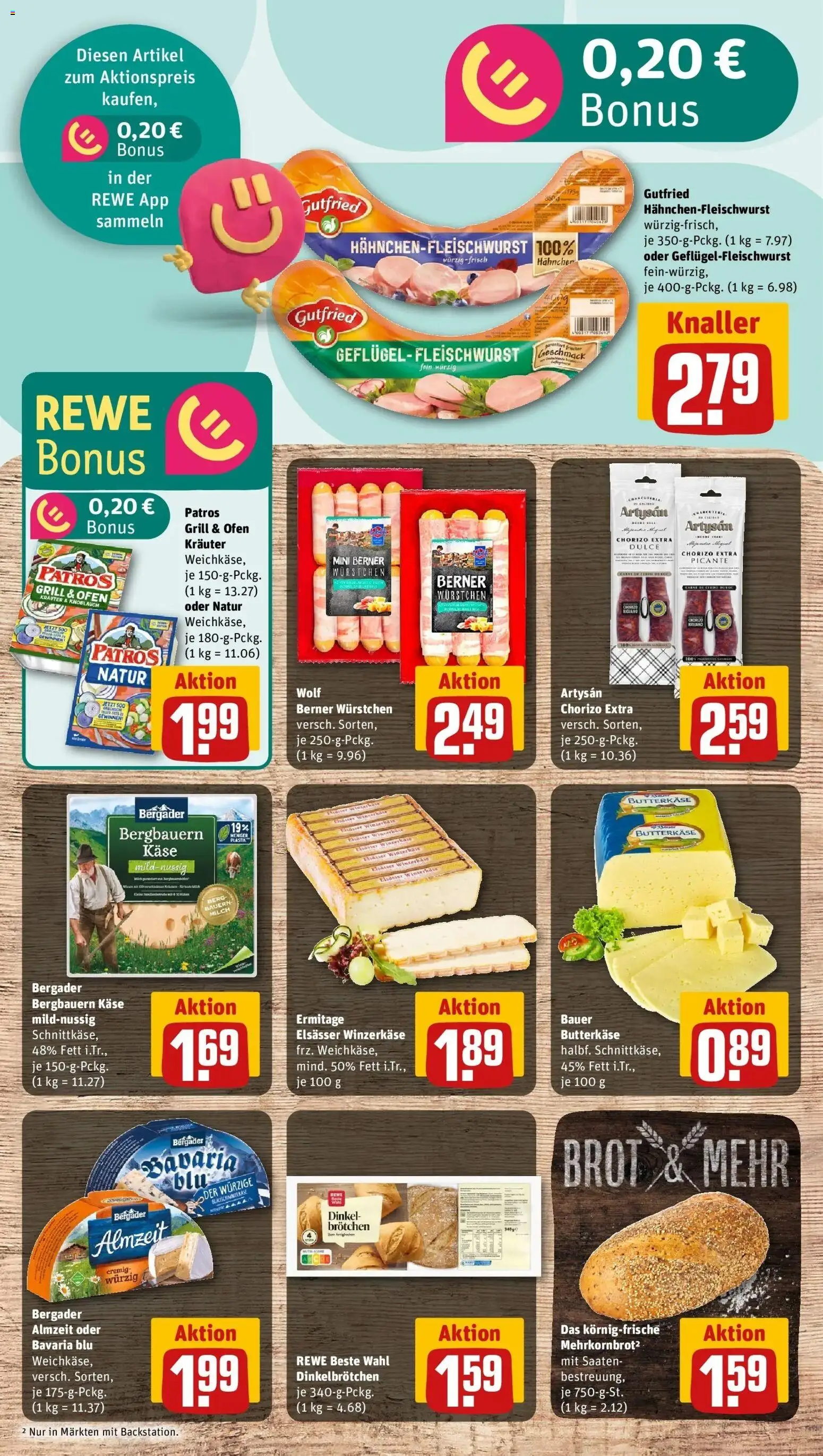 Rewe Prospekt Berlin / Steglitz	 – gültig ab 20.04.2026 | Seite: 11 | Produkte: Grill, Hahnchen, Milch, Käse