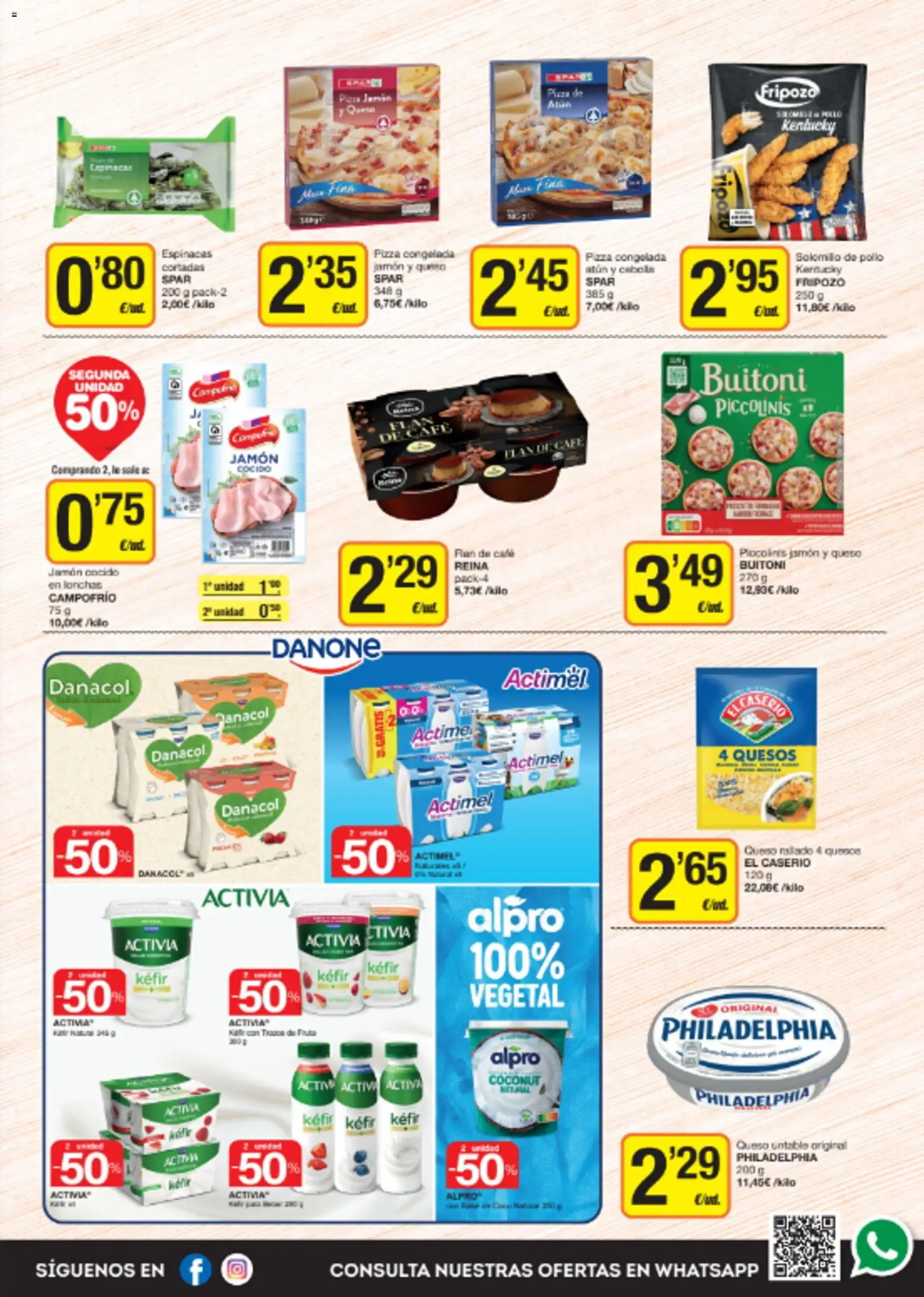 Economy Cash folleto │ válido desde el 10/09/2026 | Página: 4 | Productos: Atún, Jamón, Queso rallado, Pollo