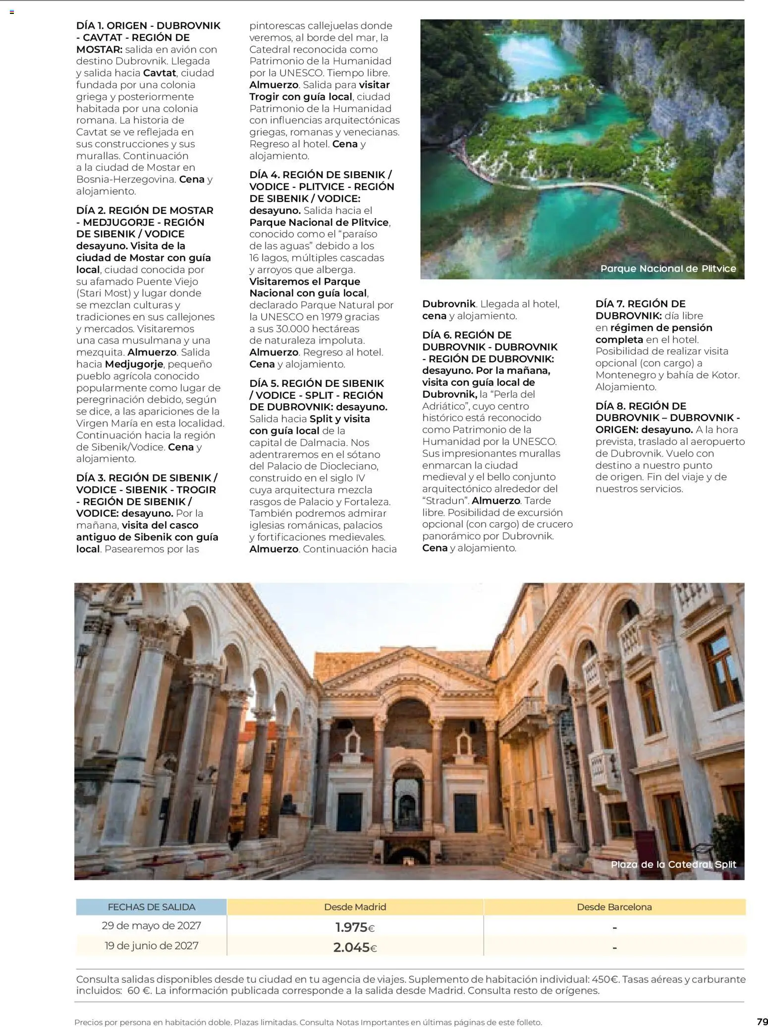 Viajes El Corte Inglés folleto Destinos Otoño y Primavera │ válido desde el 01/07/2026 | Página: 79 | Productos: Colonia