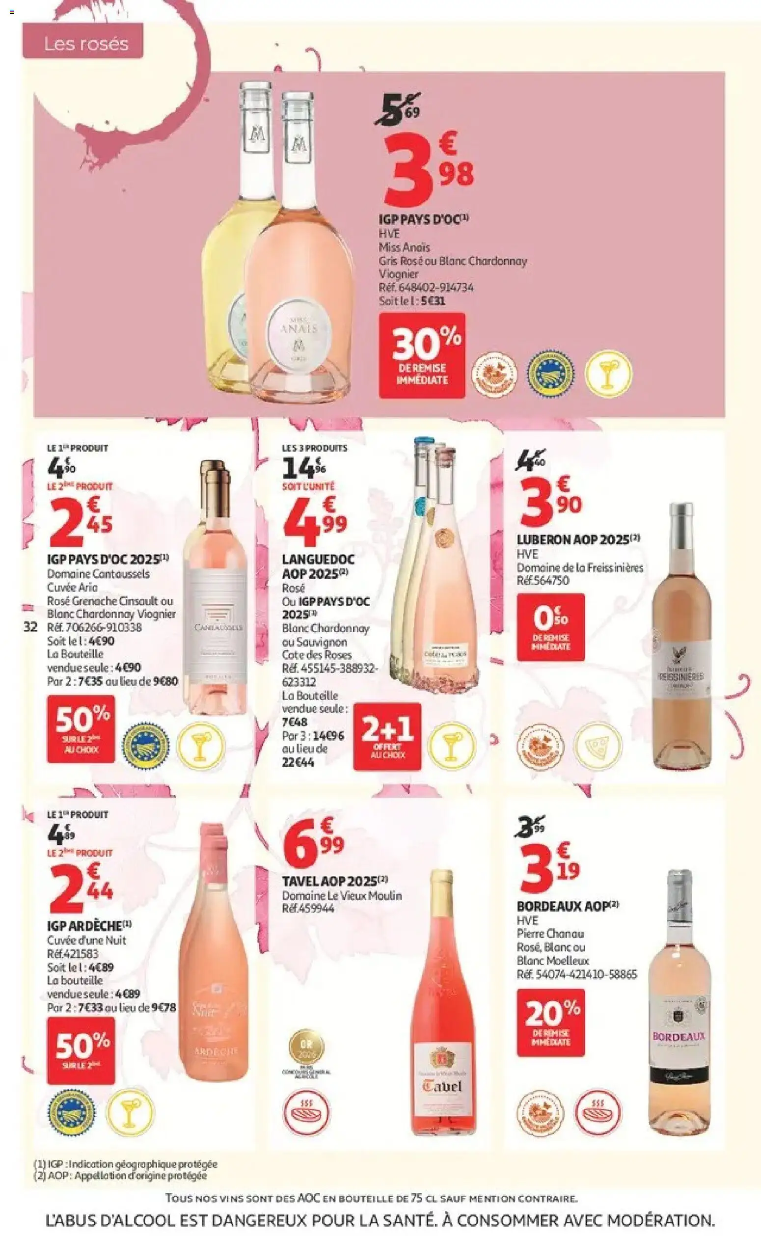 {H1} | Page: 32 | Produits: Blanc moelleux, Bouteille