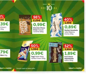 Žabac Katalog - Pregled kataloga iz trgovine Žabac, vrijedi od 27.07.2026 | Stranica: 55 | Proizvodi: Krema, Napolitanke