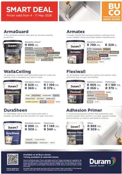 BUCO specials catalogue – valid from 04.05.2026