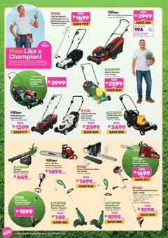 Offer preview "Game - Catalogue Spring Into Action" | Page: 2 | Products: Cutter, Chainsaw, Game, Oil