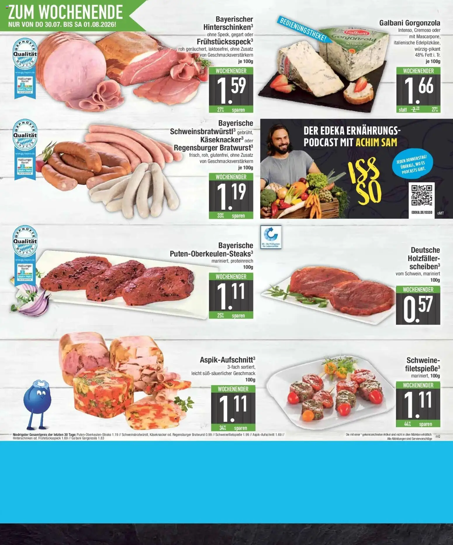 E center Prospekt Großmehring – gültig ab 27.07.2026 | Seite: 26 | Produkte: Bratwurst