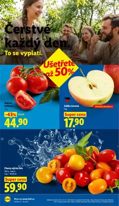 Náhled letáku Jablka červená, 1 kg, Odrůda Braeburn od 30.04.2026 | Strana: 10
