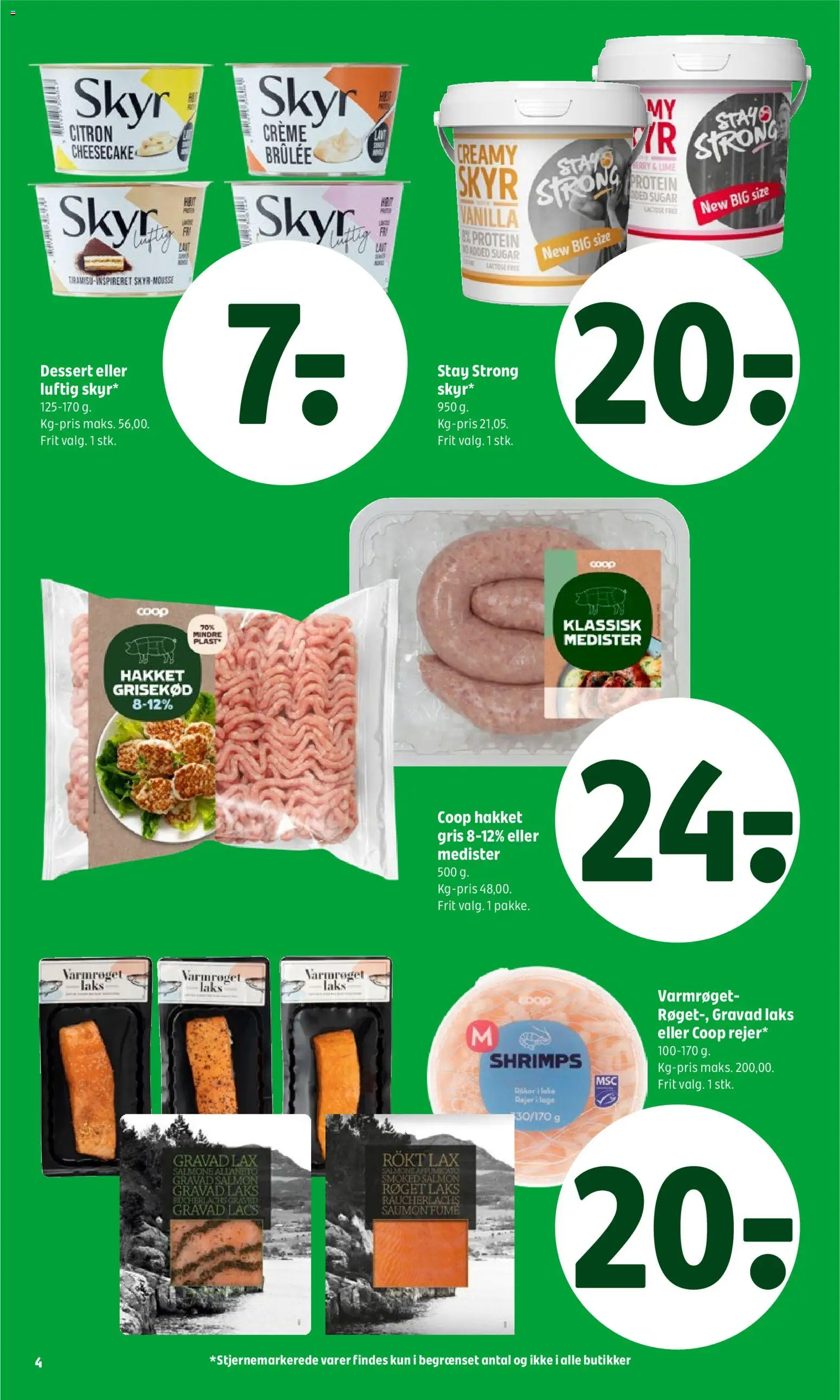 Coop 365 tilbudsavis – gyldig fra 13/08/2026 | Side: 5 | Produkter: Creme, Skyr, Lime, Rejer