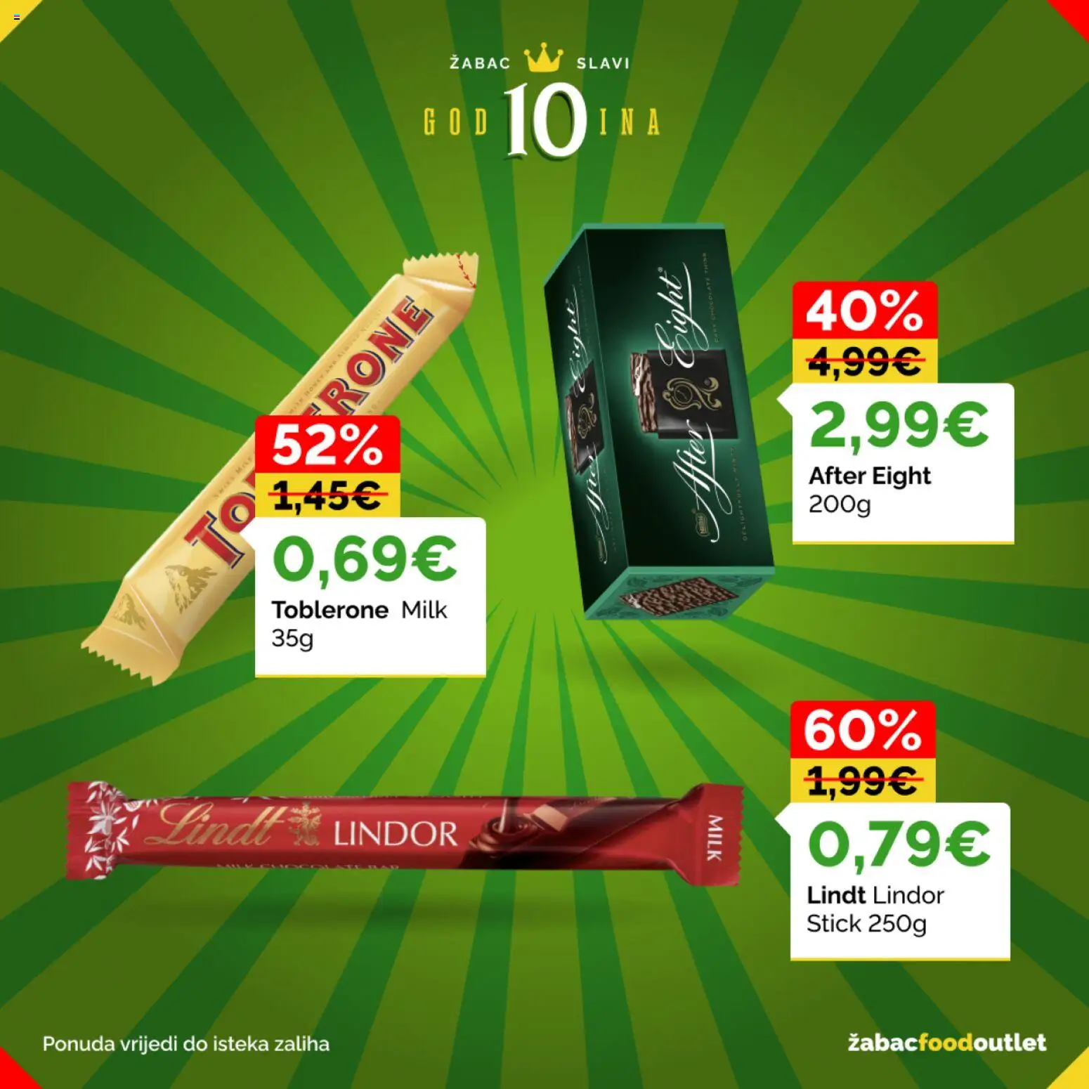 Žabac katalog | vrijedi od 26.06.2026 | Stranica: 19 | Proizvodi: Lindt
