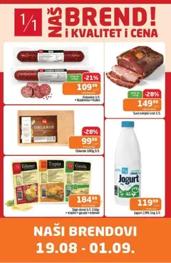 Gomex katalog Naši brendovi - pregled Gomex kataloga - važi od 19.08.2026