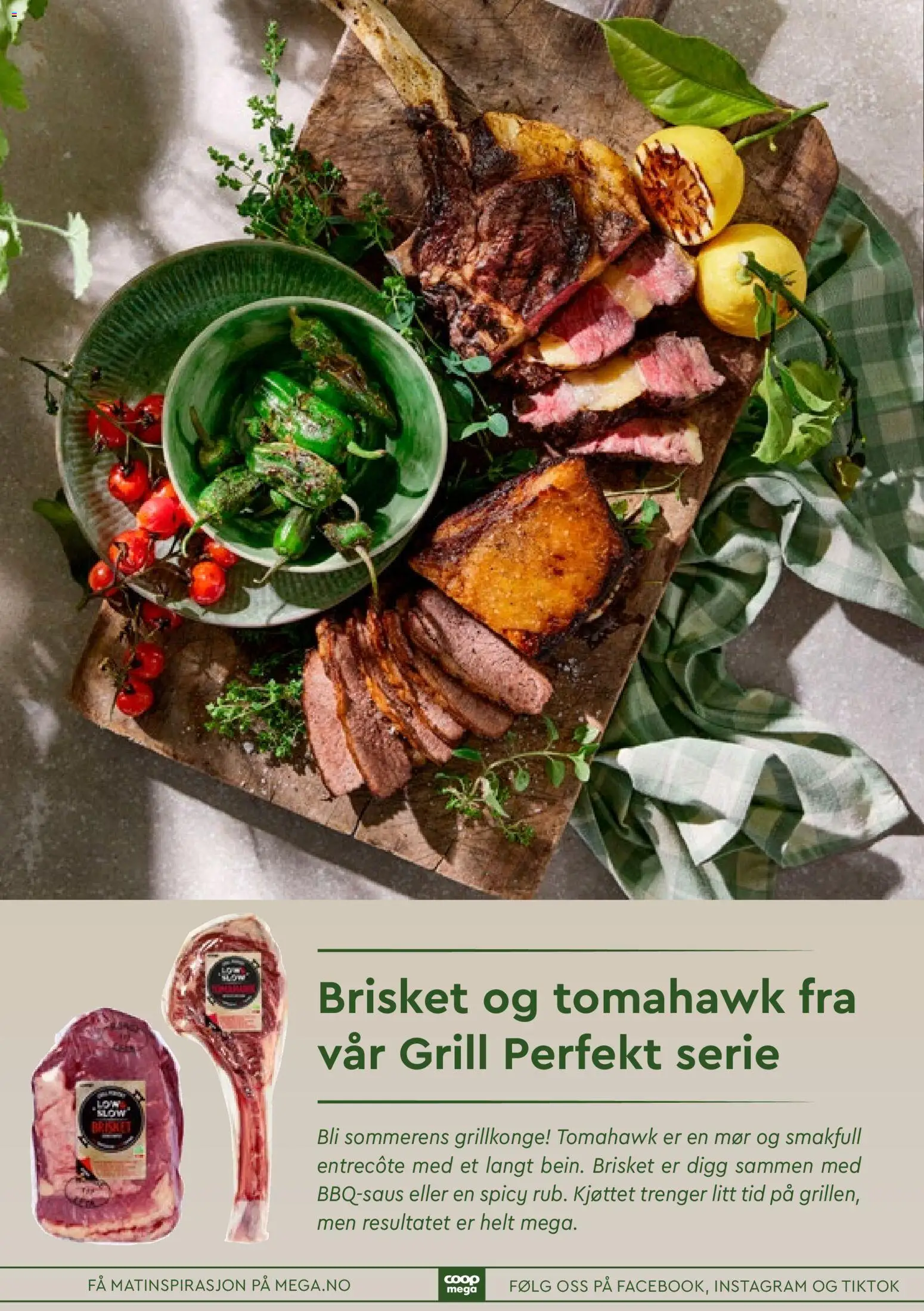{H1} | Side: 18 | Produkter: Cantaloupe melon, Speltbrød, Grill