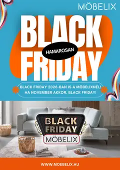 Möbelix Black Friday értesítés - amely érvényes a következő dátumtól: 2026.10.16.