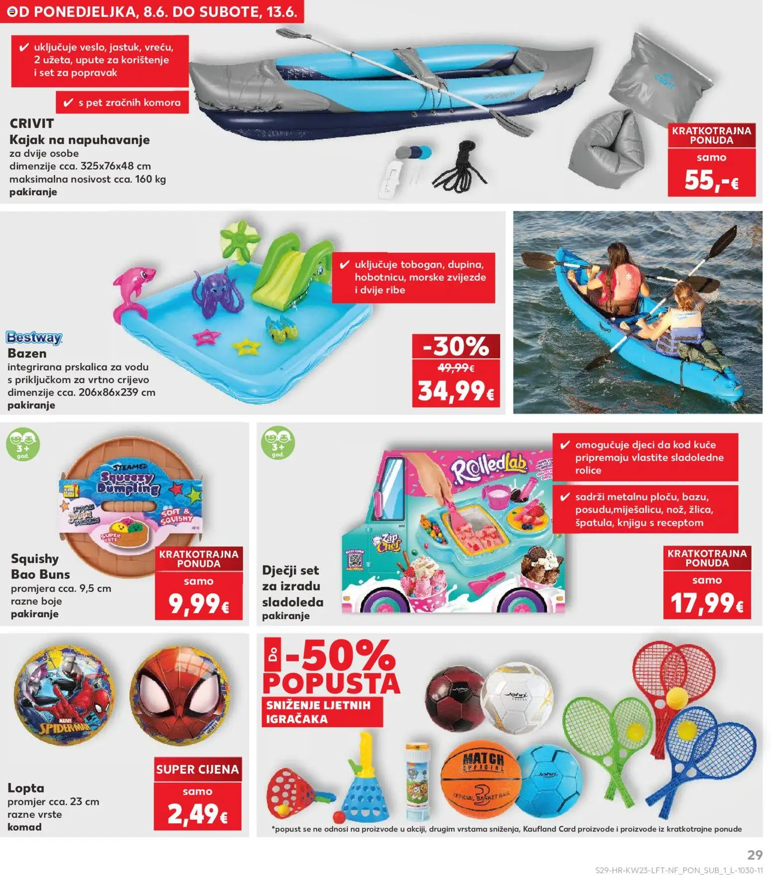 Kaufland HR akciós ujság - amely érvényes a következő dátumtól: 03.06.2026 | Oldal: 29