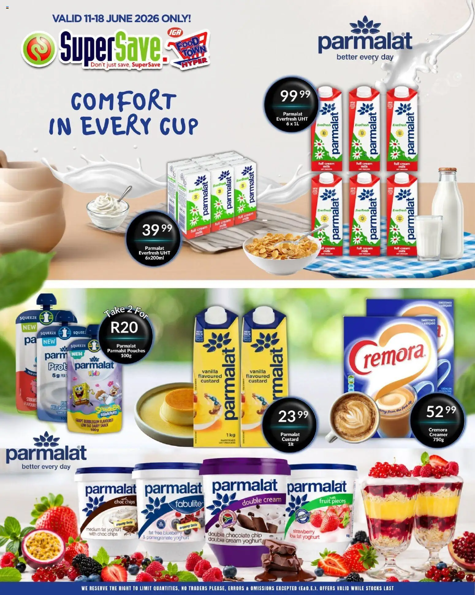 New Super Save catalogue – valid from 11.06.2026 | Page: 38 | Products: Pants, Chocolate, Cream, Fruit
