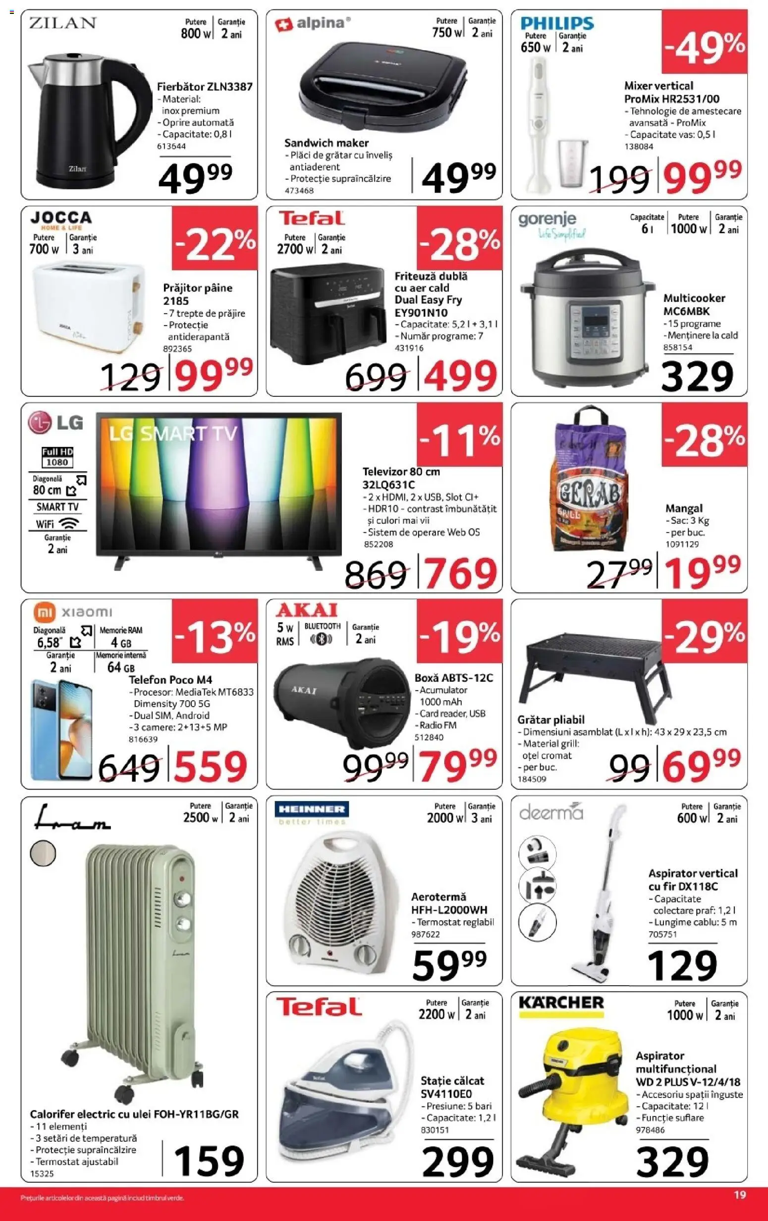 Noul catalog Selgros – valabil de la 30.10.2026 | Pagină: 19 | Produse: Philips, Telefon, Premium, Sac