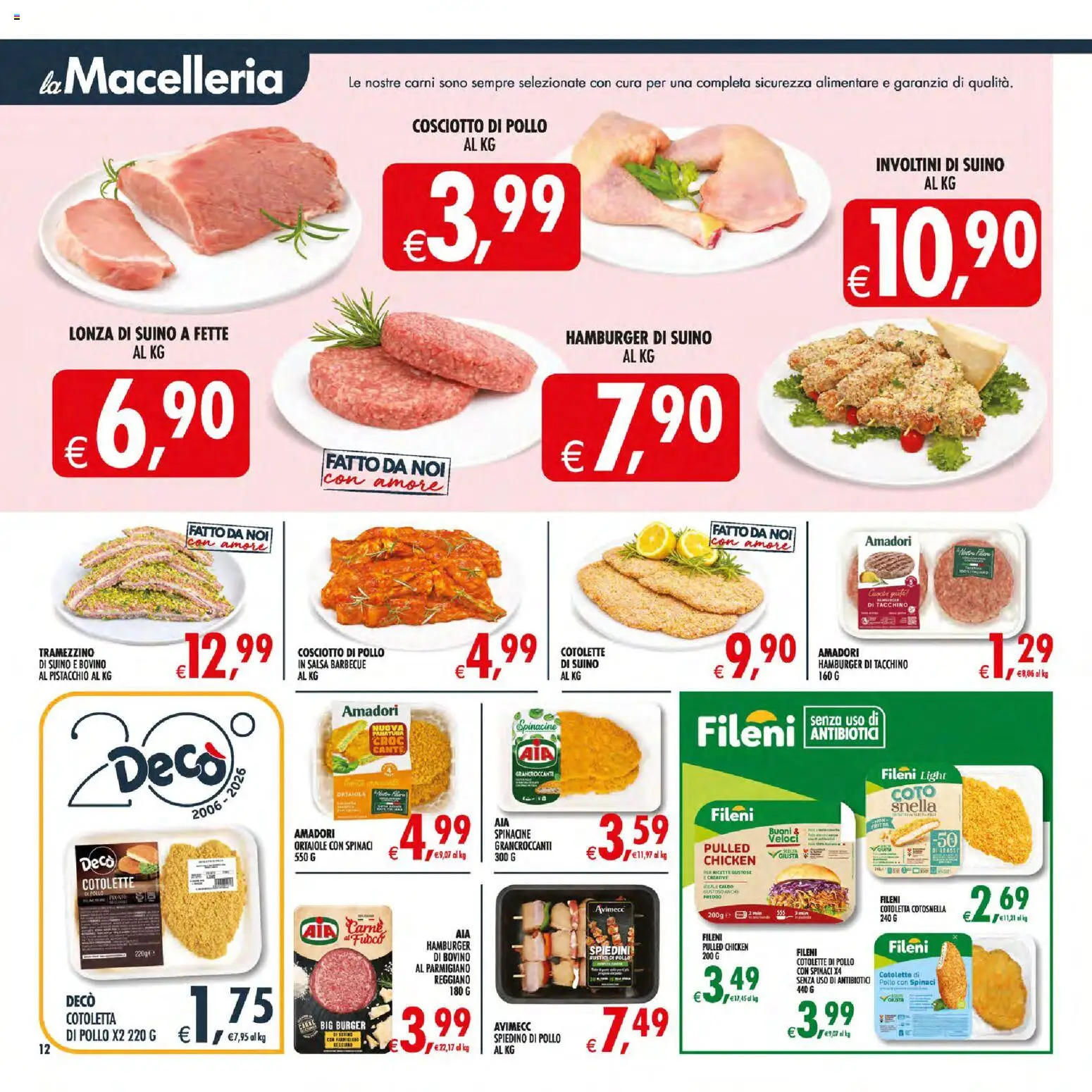 Volantino Decò del 30/06/2026 | Pagina: 16 | Prodotti: Salsa, Barbecue, Rustici, Hamburger