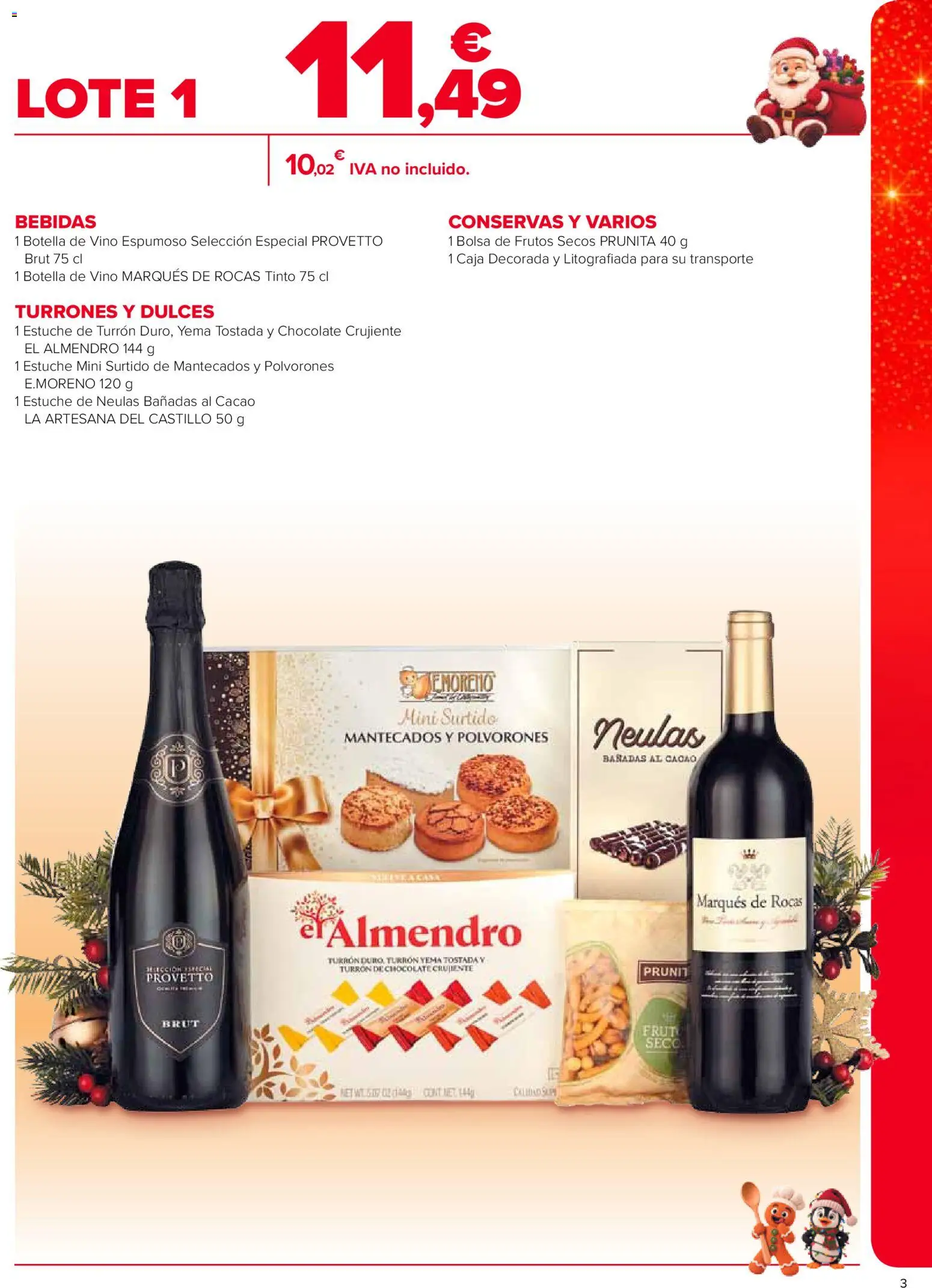Carrefour Cestas de Navidad │ válido desde el 17/10/2026 | Página: 3
