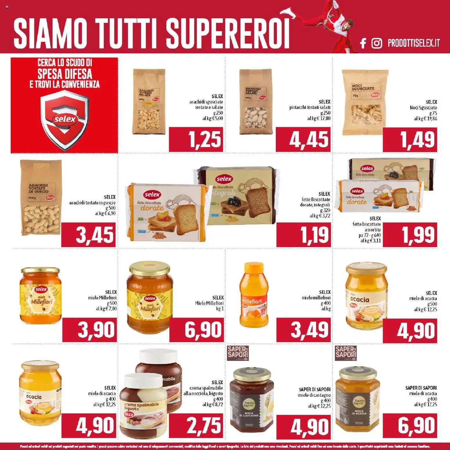 Volantino Famila del 01.02.2026 | Pagina: 11 | Prodotti: Crema, Tè, Noci, Fette biscottate