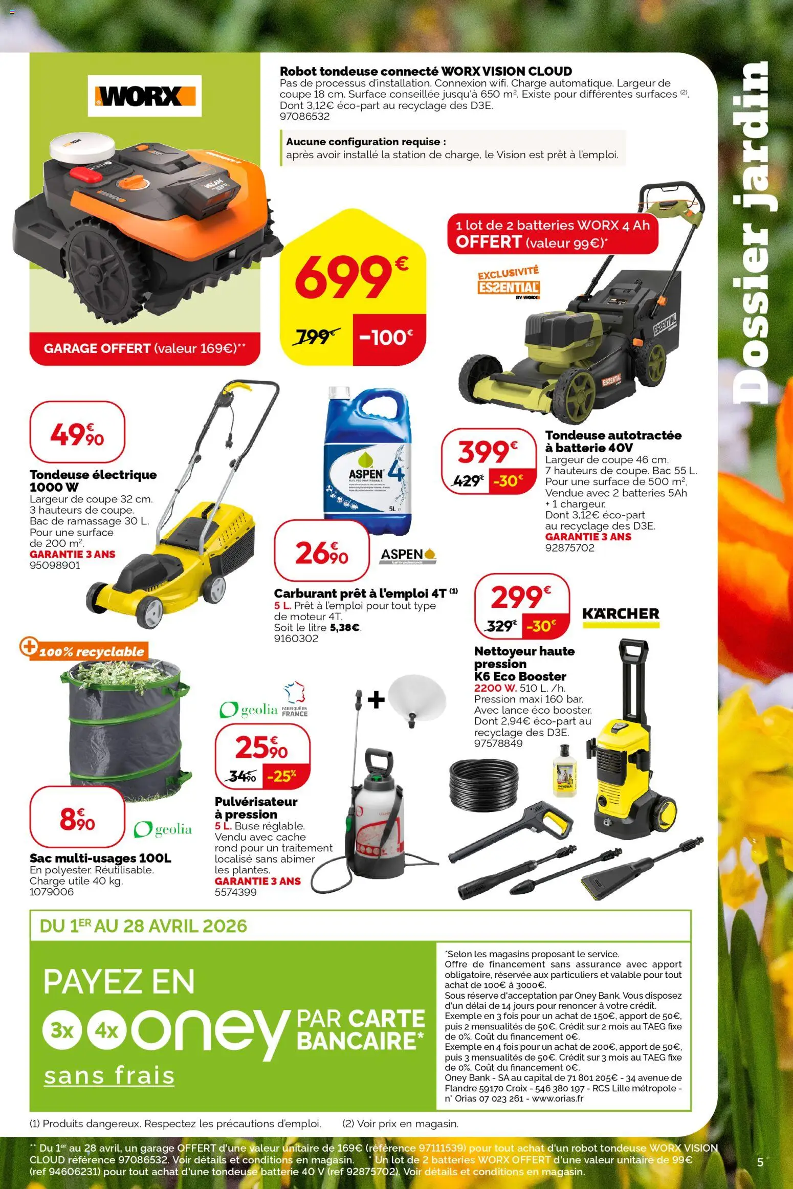 {H1} | Page: 5 | Produits: Sac, Robot, Tondeuse, Batterie