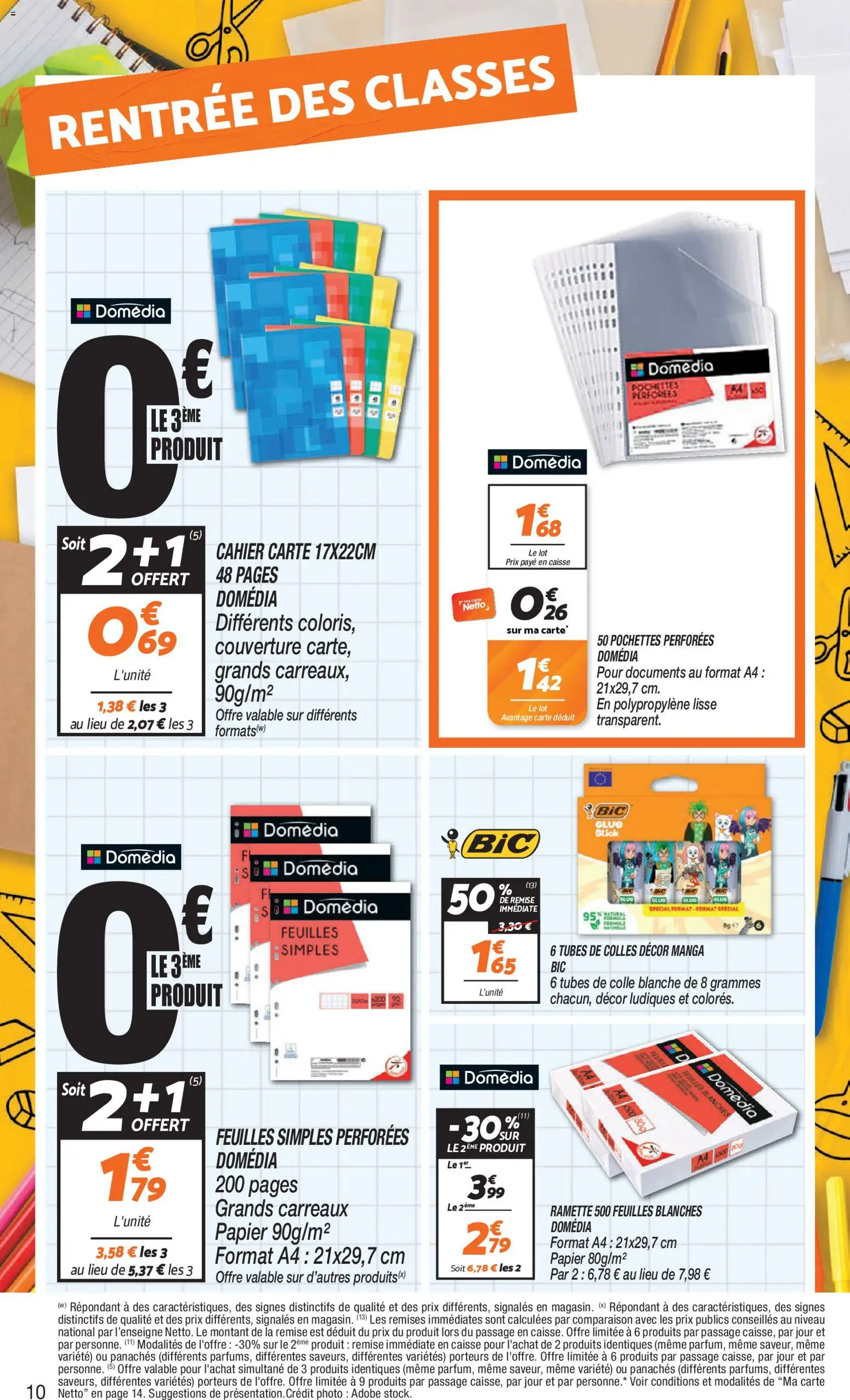 {H1} | Page: 10 | Produits: Manga, Cahier, Couverture, Colle