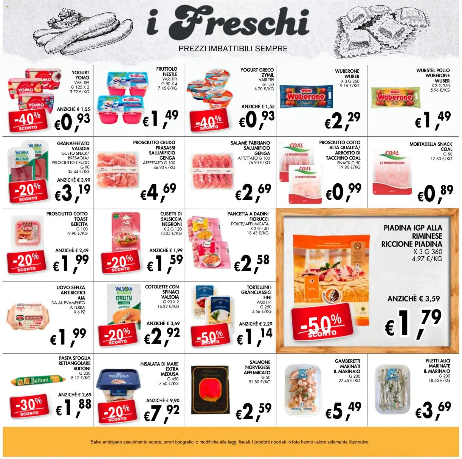 Volantino Coal del 18.06.2026 | Pagina: 11 | Prodotti: Prosciutto Cotto, Pollo, Pancetta, Salsiccia
