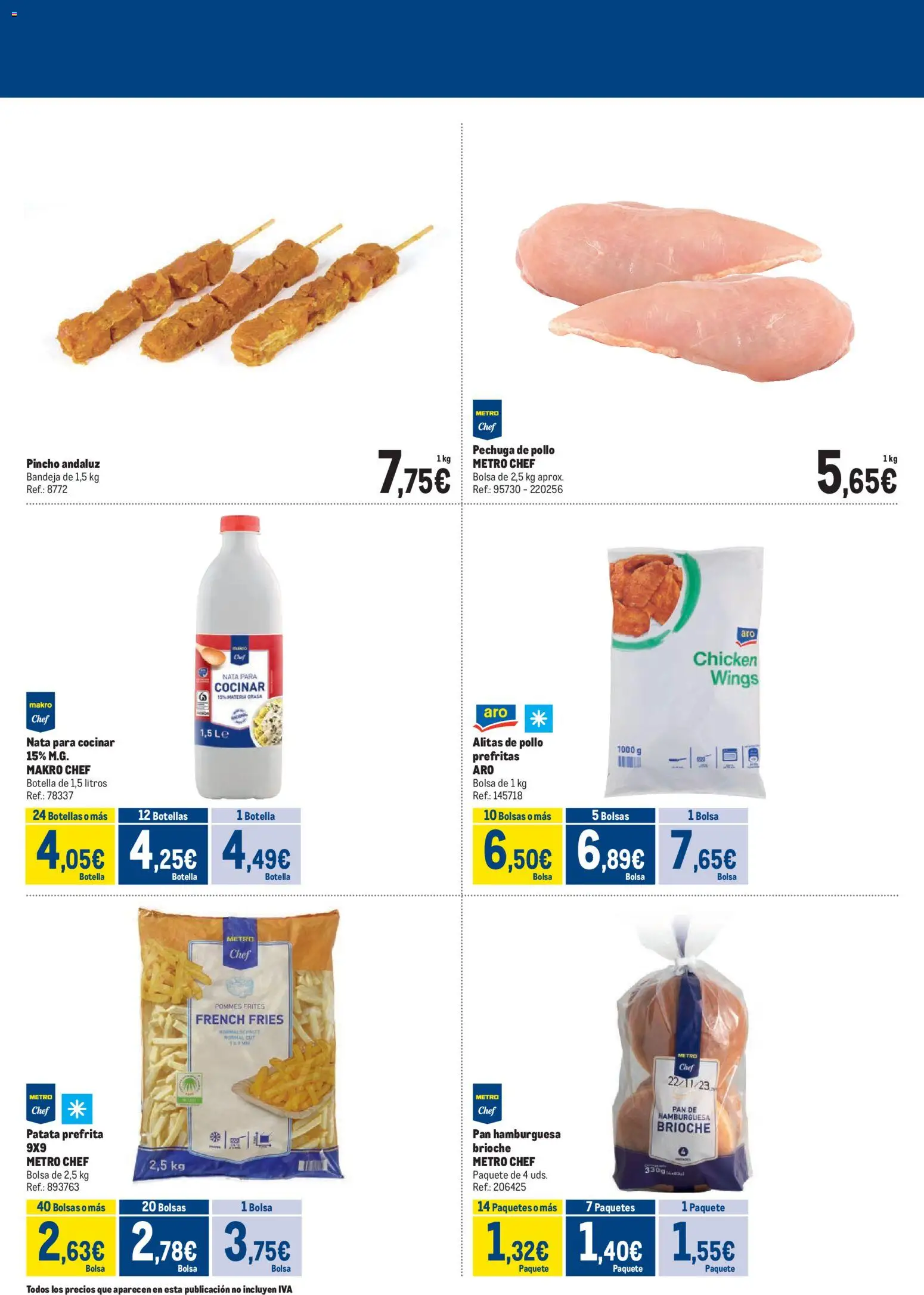 Makro Feria de los Pueblos Málaga │ válido desde el 16.04.2026 | Página: 2 | Productos: Πιατοθήκη, Bolsa, Pan de hamburguesa, Bandeja