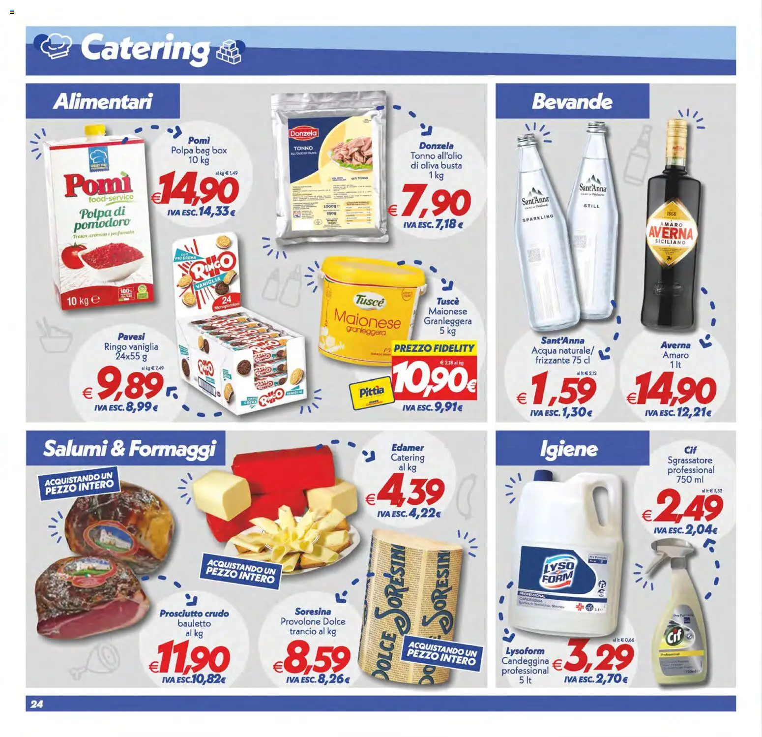 Volantino SuperConveniente del 13/10/2026 | Pagina: 24 | Prodotti: Crema, Pomodoro, The, Tonno