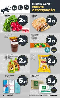 Pogląd oferty "Napój energetyczny Red Bull, (różne rodzaje), 250 ml;" - ważna od 06.07.2026 | Strona: 4