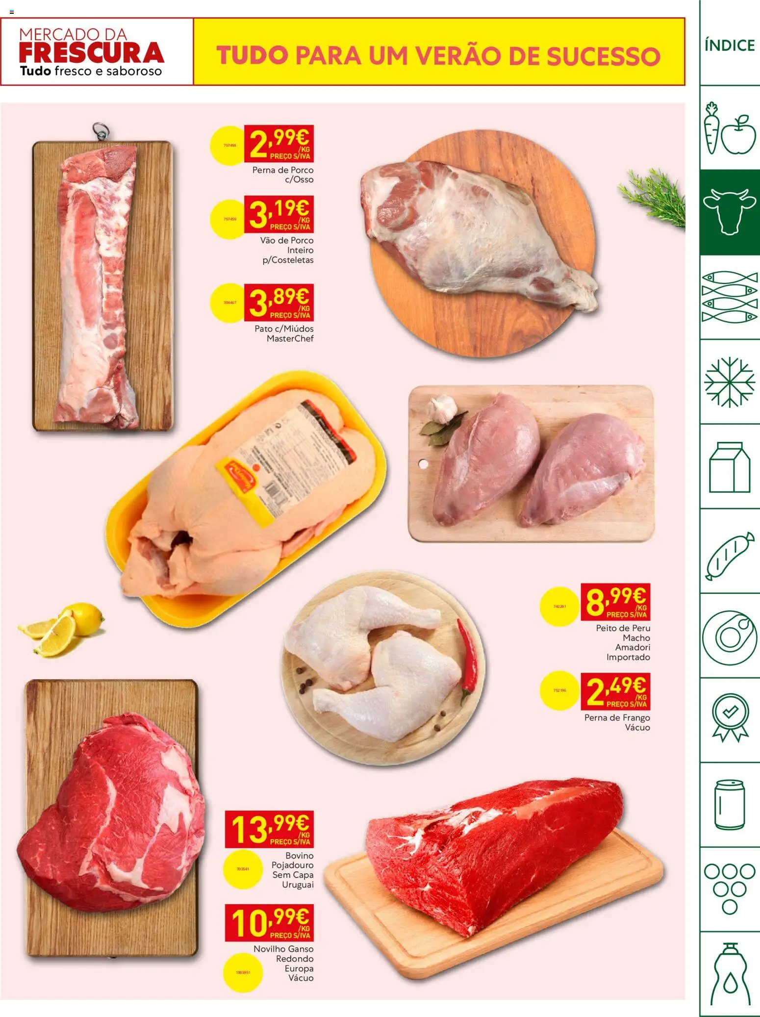 Recheio Horeca │ válido de 30/06/2026 | Página: 5 | Produtos: Peito de peru, Frango, Peru