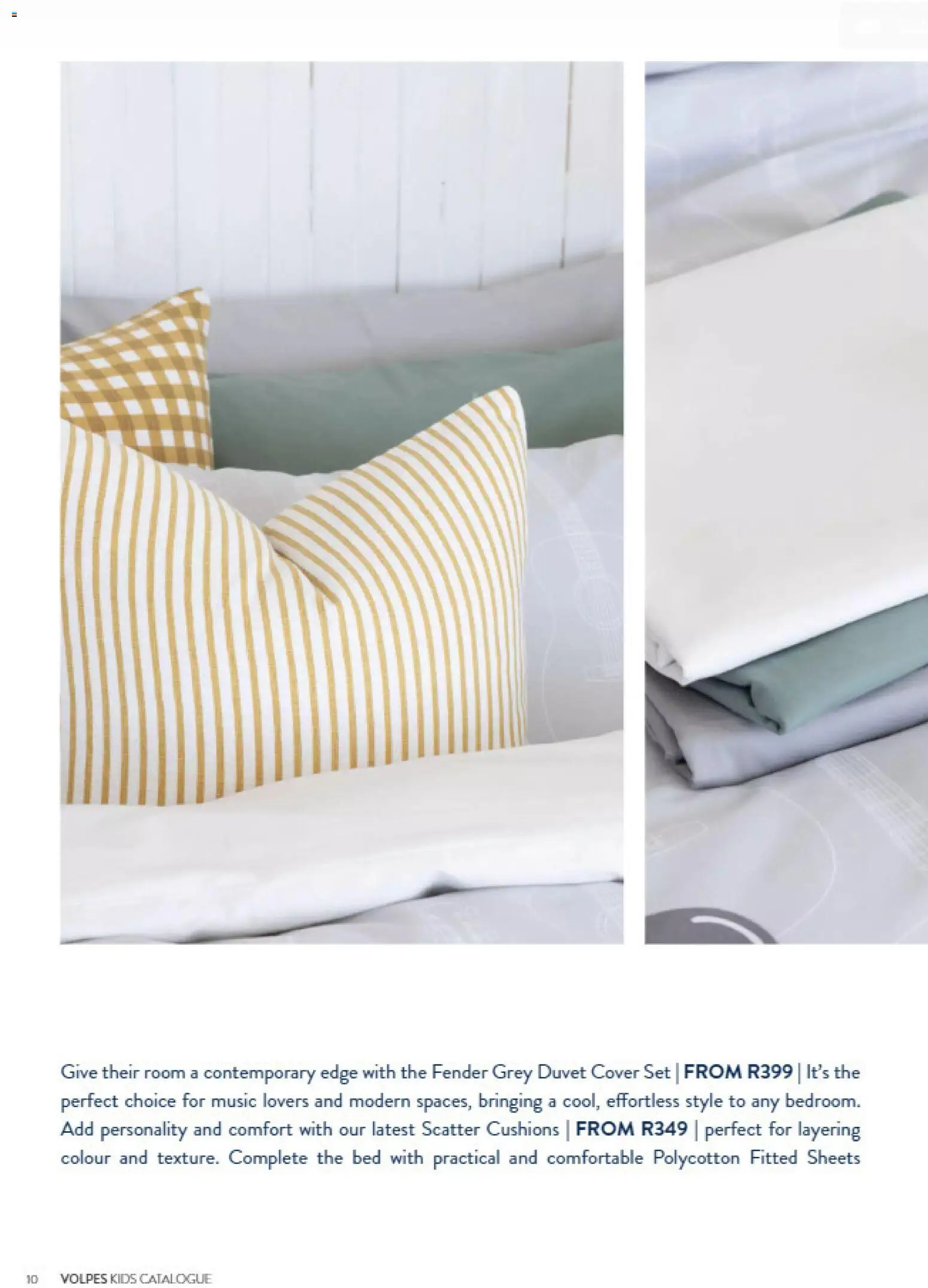 New Volpes catalogue – valid from 01/07/2026 | Page: 10 | Products: Cover, Duvet, Bed