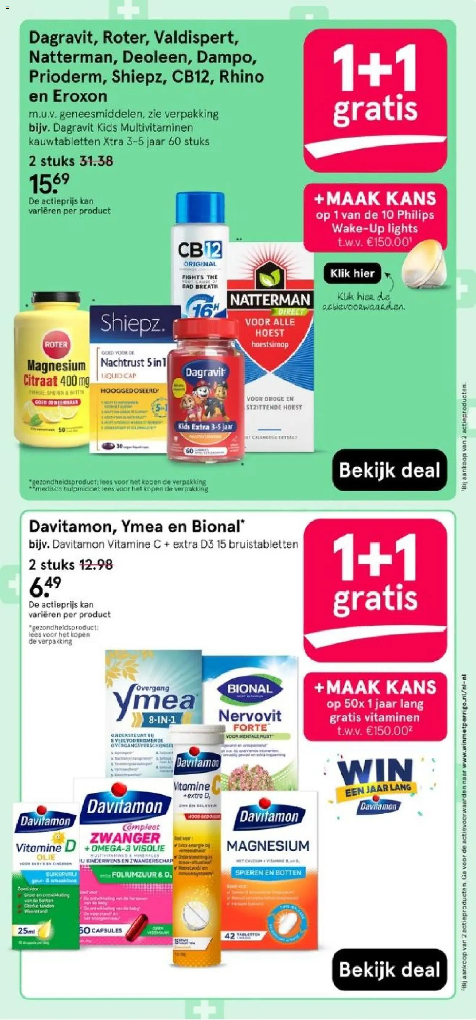 {H1} | Pagina: 61 | Producten: Hoestsiroop, Capsules, Visolie, Vitamine C