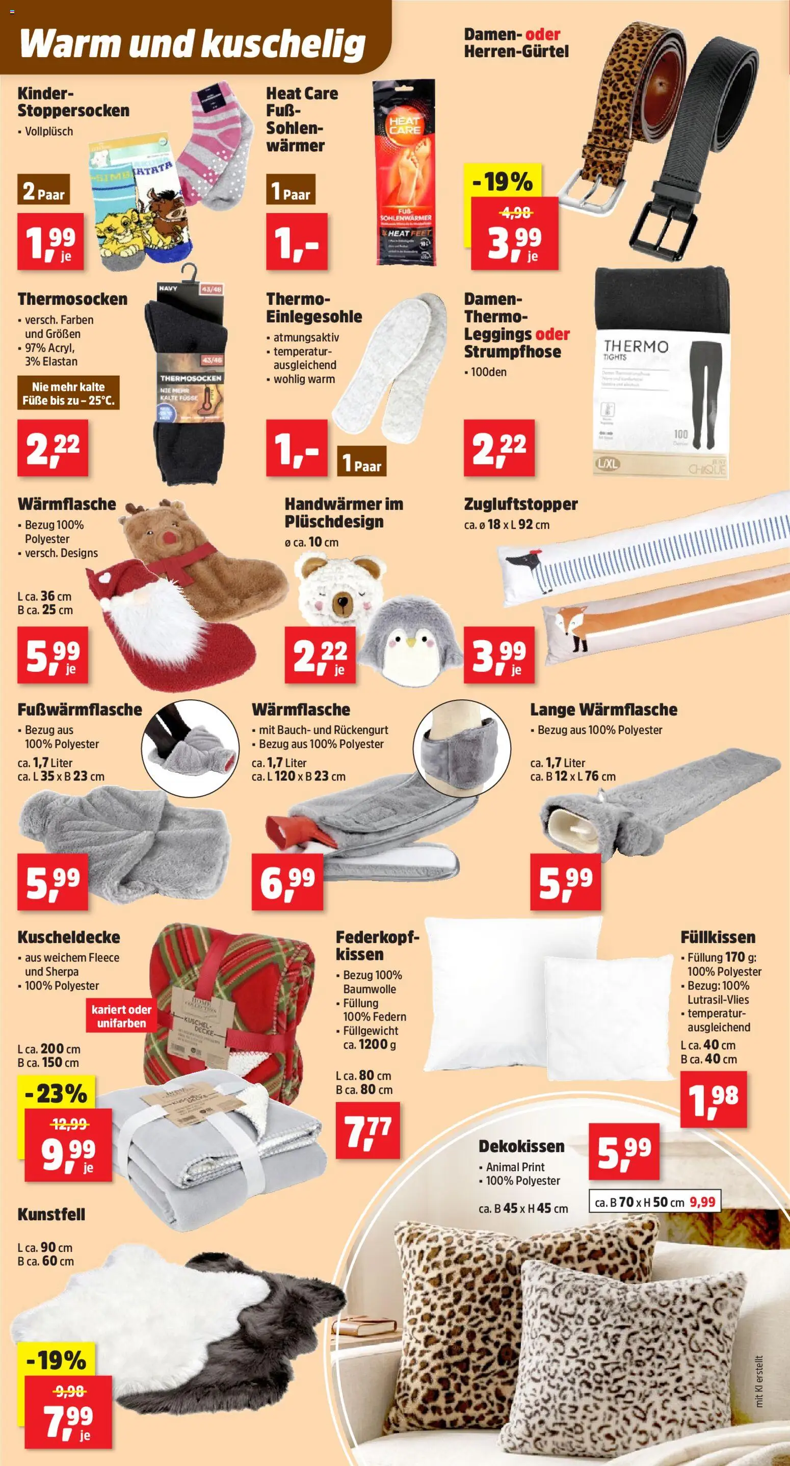 Thomas Philipps Prospekt – gültig ab 19.10.2026 | Seite: 12 | Produkte: Kissen, Leggings, Strumpfhose