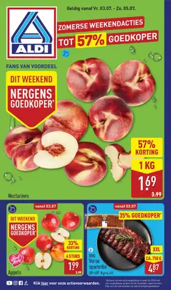 Aldi folder - Weekendfolder - Voorbeeld van een folder van Aldi, geldig van 03-07-2026