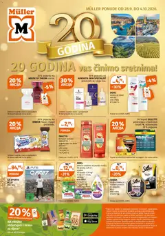 Müller Katalog - Pregled kataloga iz trgovine Müller, vrijedi od 28.09.2026