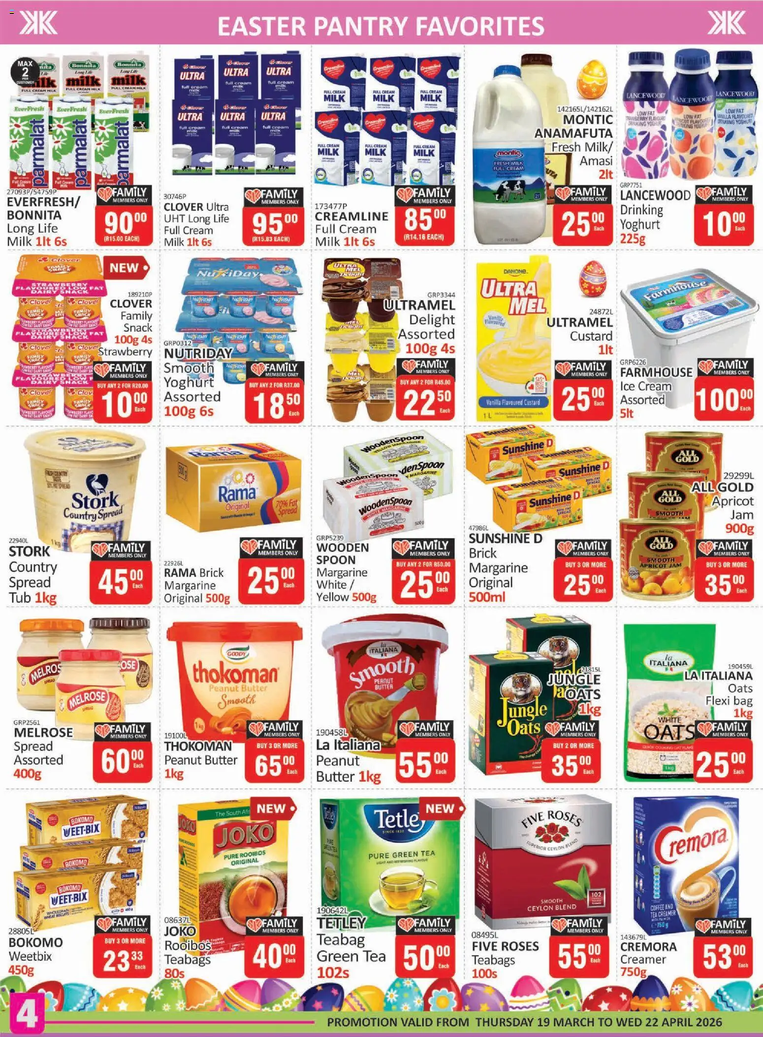 New KIT KAT Cash & Carry catalogue – valid from 19.03.2026 | Page: 4 | Products: Jam, Bag, Light, Biscuits