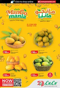 Preview of Lulu Hypermarket Mango Mania - Abu Dhabi & Al Ain valid from 23.05.2026