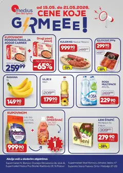 Medius katalog Cene koje grmeee - pregled Medius kataloga - važi od 15.05.2026