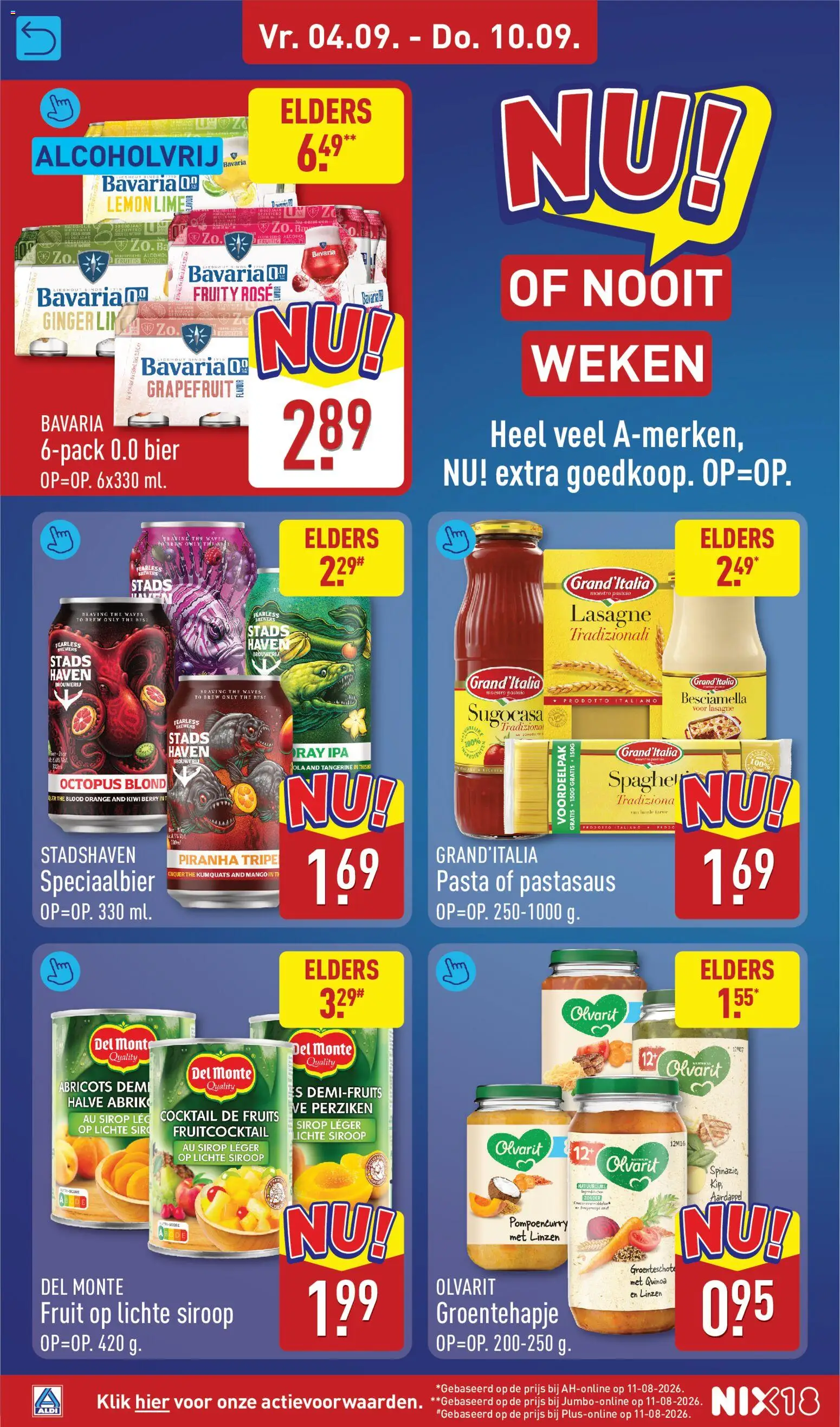 {H1} | Pagina: 6 | Producten: Spinazie, Linzen, Quinoa, Siroop