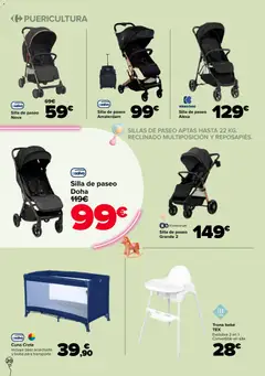 Vista previa Carrefour Bebé válido desde el 26.05.2026 | Página: 20 | Productos: Bolsa, Silla, Cuna