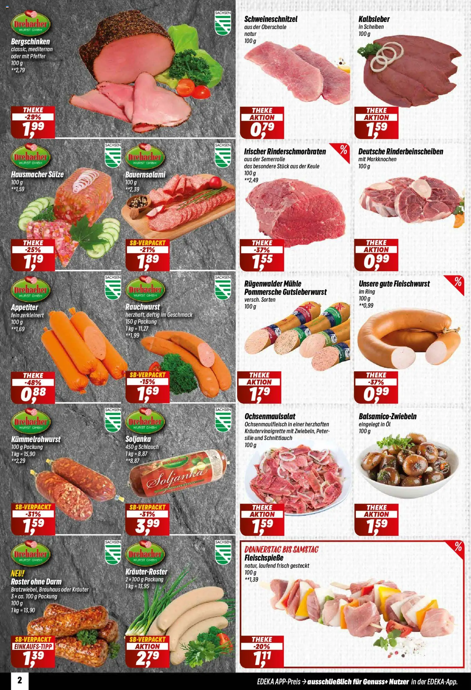 Simmel Prospekt – gültig ab 08.06.2026 | Seite: 2 | Produkte: Mühle, Öl, Kalbsleber, Wurst