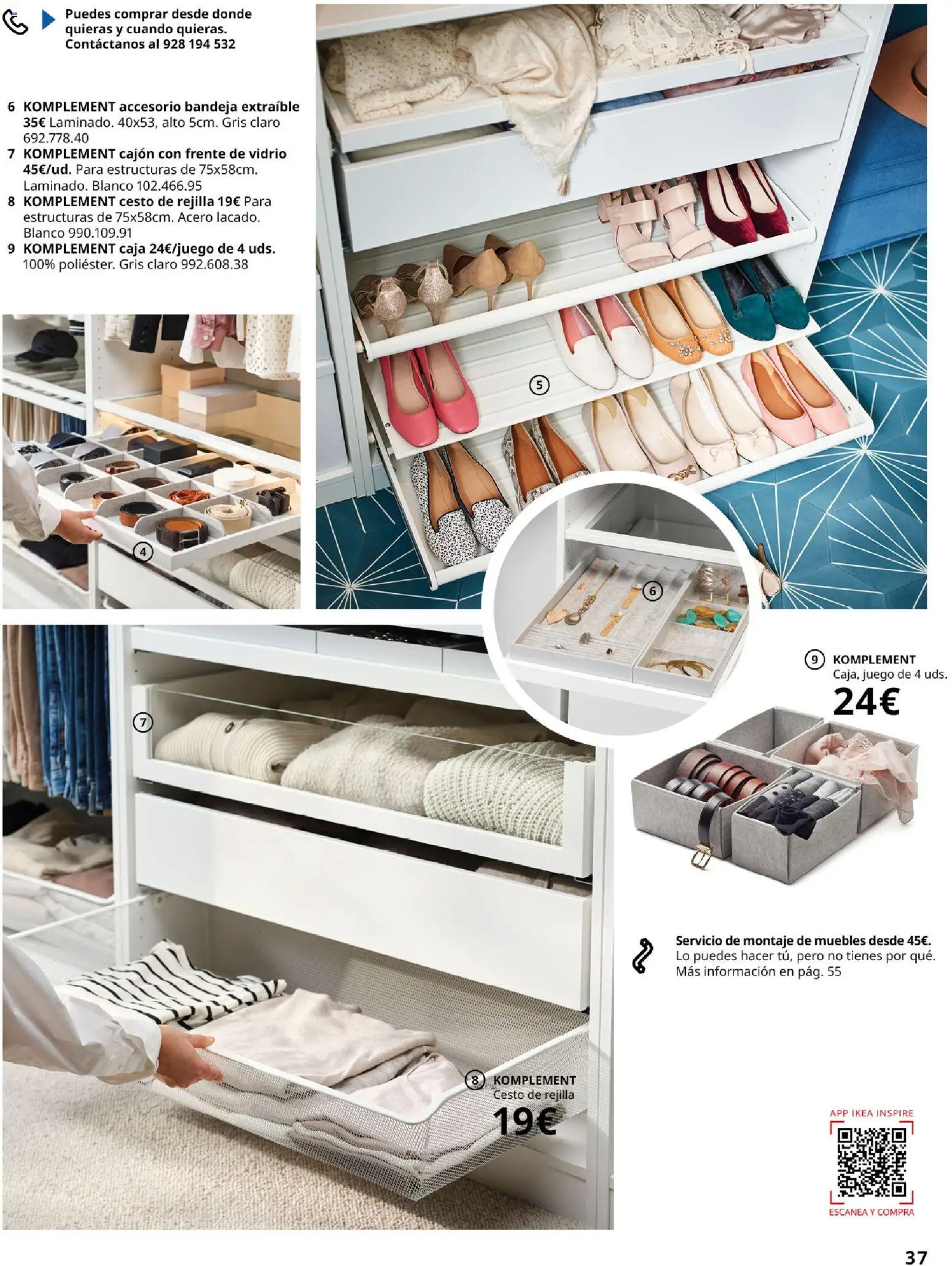 IKEA - Domitorios │ válido desde el 01/09/2026 | Página: 37 | Productos: Muebles, Bandeja, Caja